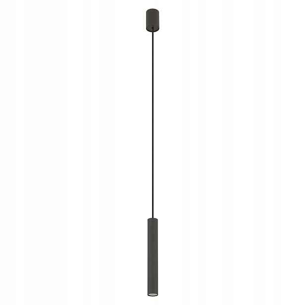 Nowodvorski Fourty M závěsná lampa grafitová tuba GU10 10 W 133 cm