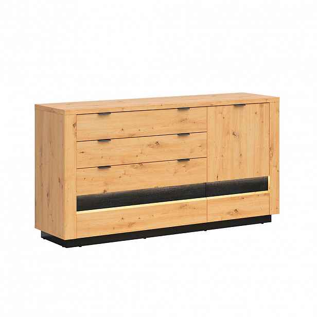 Petits-meubles SIDEBOARD Glenn Dřevo a černá