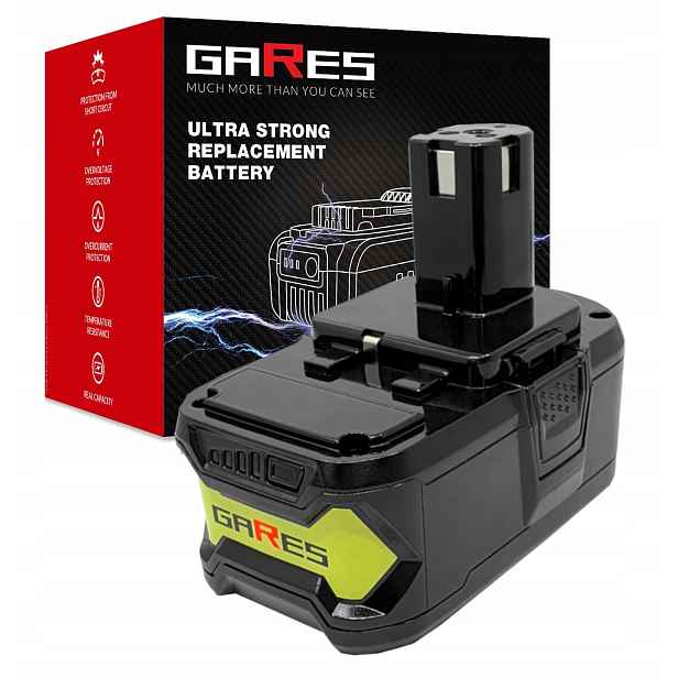 Baterie Akumulátor pro Ryobi R18AD System One+ RB1840X R18ST 18V 5,2Ah