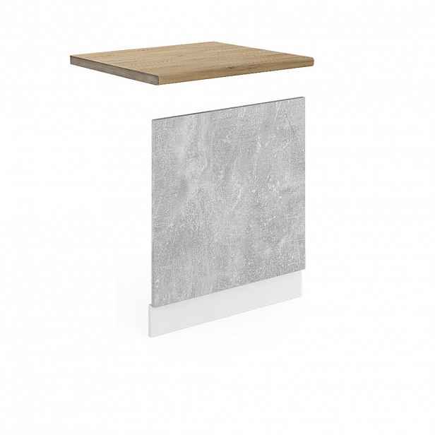 Vicco PŘEDNÍ PANEL R-Line Beton 60 cm , PD Dub