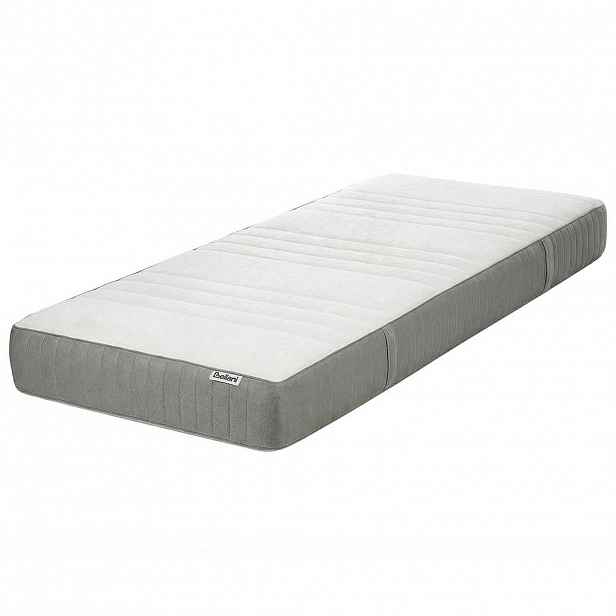 Beliani MATRACE S PAMĚŤOVOU PĚNOU H3/4 Tuhá 90/200 cm Whisper