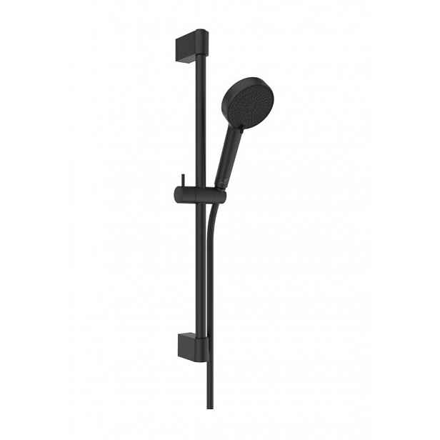 Ideal Standard Idealrain - Set sprchové hlavice, tyče a hadice, 2 proudy, hedvábná černá BE413XG
