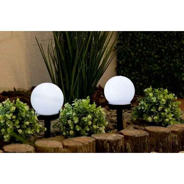 Solární lampa kulová 10 cm VO2214