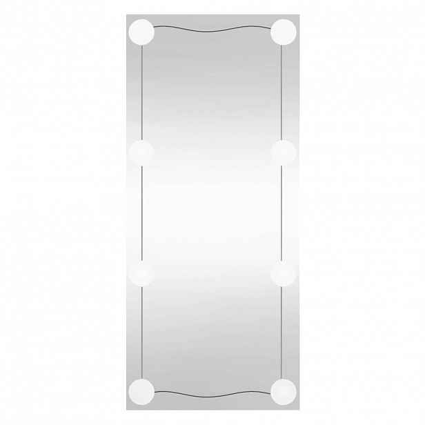 vidaXL Nástěnné zrcadlo s LED osvětlením 30 x 80 cm sklo obdélníkové