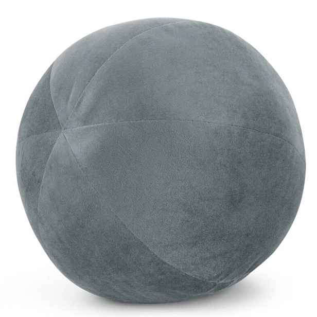 ArtFir Polštář GAJA 4 | stříbrná 24 cm