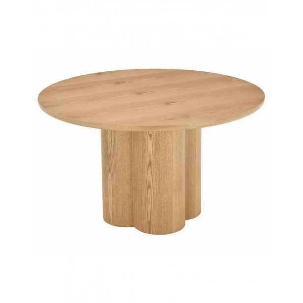 Kulatý jídelní stůl Rosalia, dub 120 cm