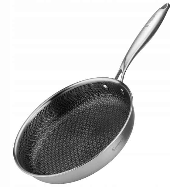 Nerezová Pánev 26cm S Povrchem Medová Plástev E-7548