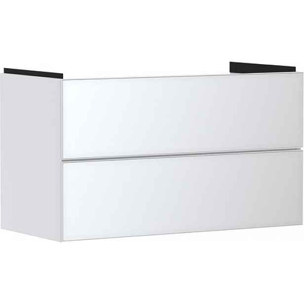 Skříňka pod umyvadlo bez umyvadla Hansgrohe Xevolos E 98x57,5x47,5 cm bílá matná 54181320