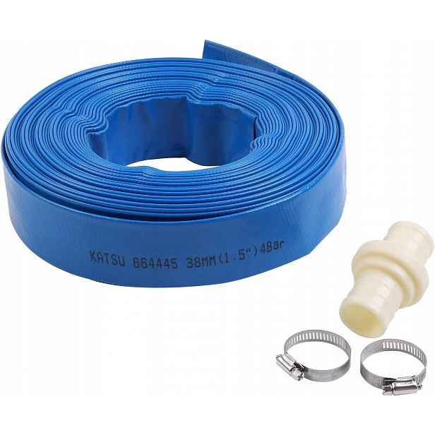 Hadice pro vodní čerpadla 20 m x 38 mm rychlospojka Katsu 664445