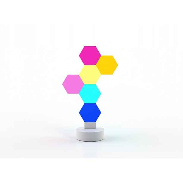 Led panely Rgb Smart 6 Ks šestiúhelníková dekorativní lampa WiFi Bluetooth aplikace