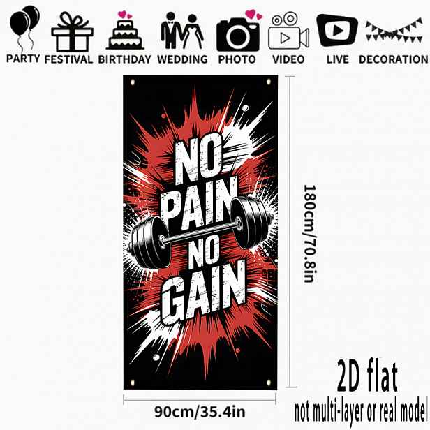 TEMU 2D plochý banner na dveře, 2D plochý banner na dveře - 2D plochý banner na dveře, 2D plochý banner na dveře - 2D plochý banner, jeden kus, s