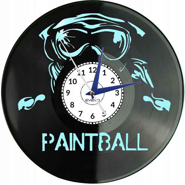 Nástěnné hodiny Paintball Střílečka Dekorativní hodiny na vinylu C0024