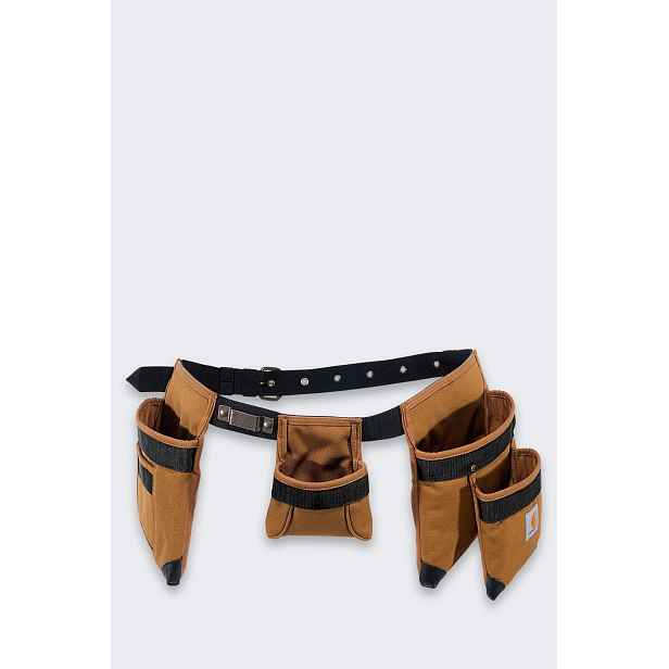 Nástrojový pás Carhartt 7 Pocket Belt Brown