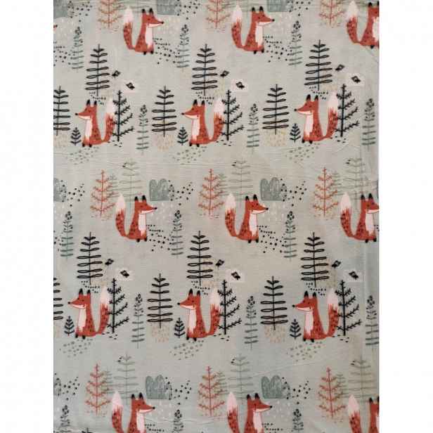 Deka fleece Fox, 150 x 200 cm