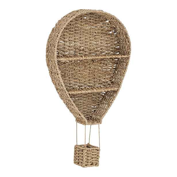 Dětská nástěnná knihovna z mořské trávy v přírodní barvě 59x105 cm Ditter – Bloomingville Mini