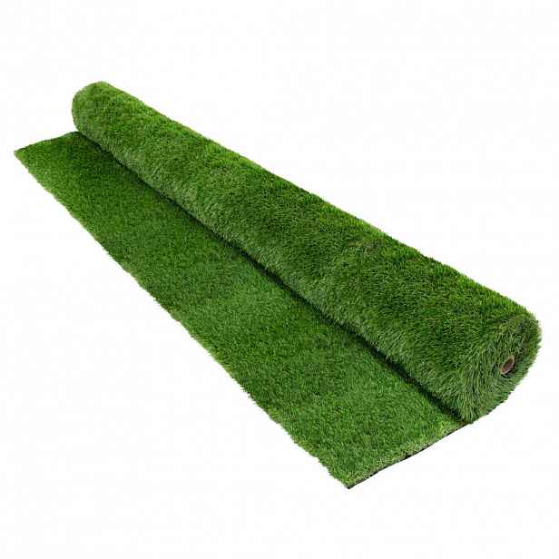 ECD-Germany ROLE UMĚLÉHO TRÁVNÍKU 150x800 cm 12 m² zelená 35 mm z plastu