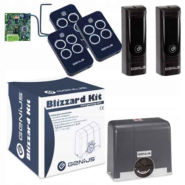 Genius Blizzard 500 Pilot Echo 3ks Pohon pro automatickou posuvnou bránu