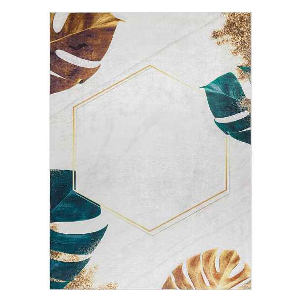Kusový koberec ANDRE Hexagon 1150, 80x150, vícebarevná, chodba / předsíň, Dywany Łuszczów