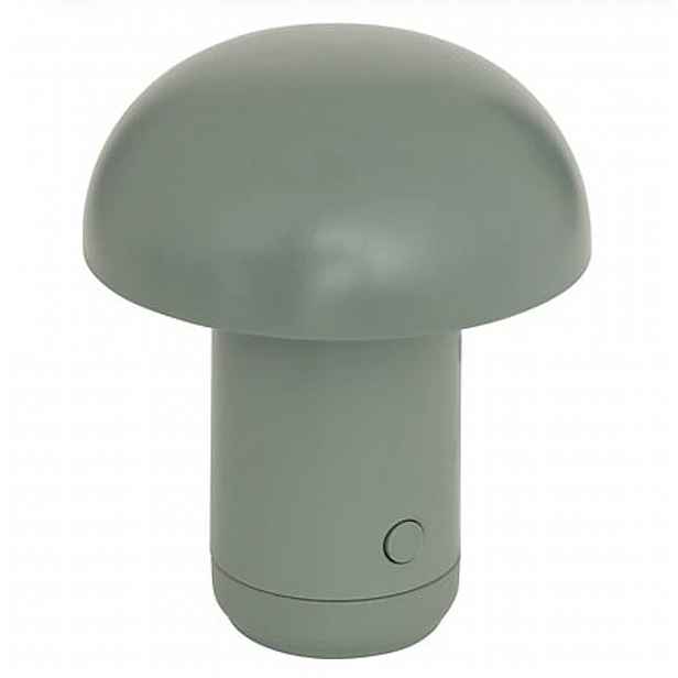LED stolní lampa FUNGHI 11,2 cm, zelená