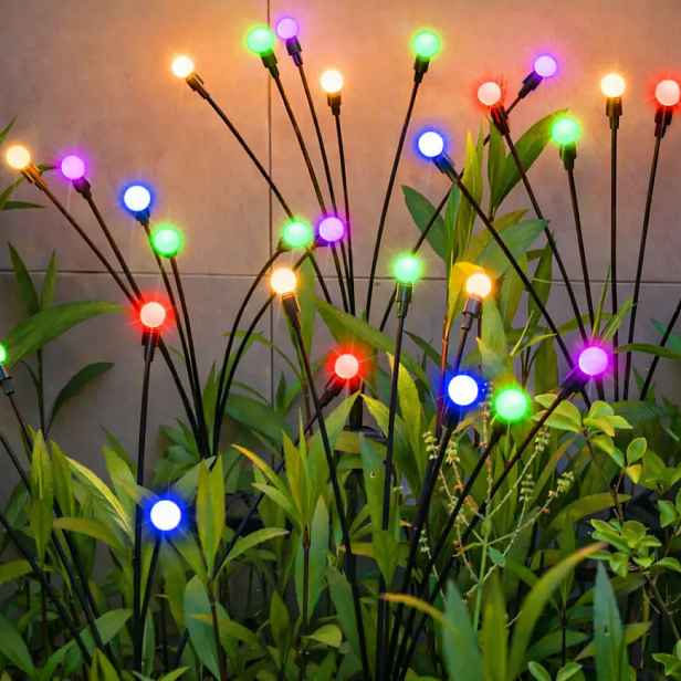 Solární lampa kuličky RGB VO2581