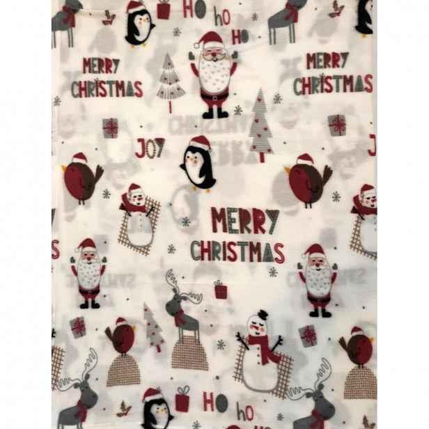 Deka fleece Christmas time, 150 x 200 cm