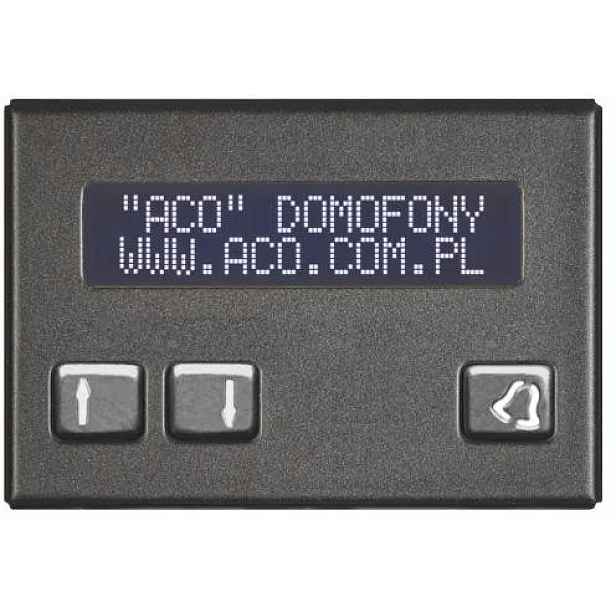 Aco CDN-230E St Elektronický Seznam Nájemníků Ocel Katalog 9571
