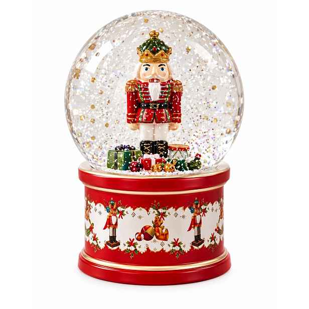 Vánoční Sněhová Koule Porcelánová 17 CM, Dekorace
