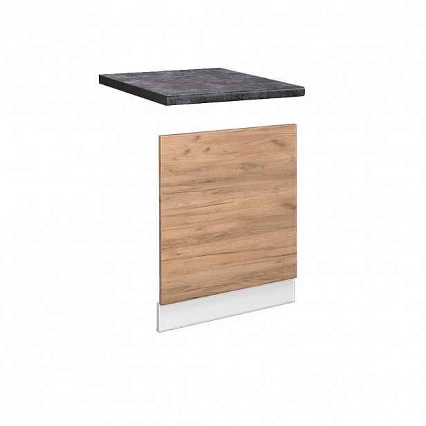 Vicco PŘEDNÍ PANEL Fame-Line Zlatý mocný dub 60 cm , PD Antracit