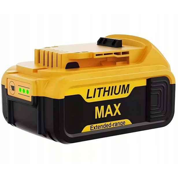 Baterie akumulátor 20V 5.0Ah pro DeWalt DCB200 DCB203 DCB204 DCD Dcf Dcg Dcs