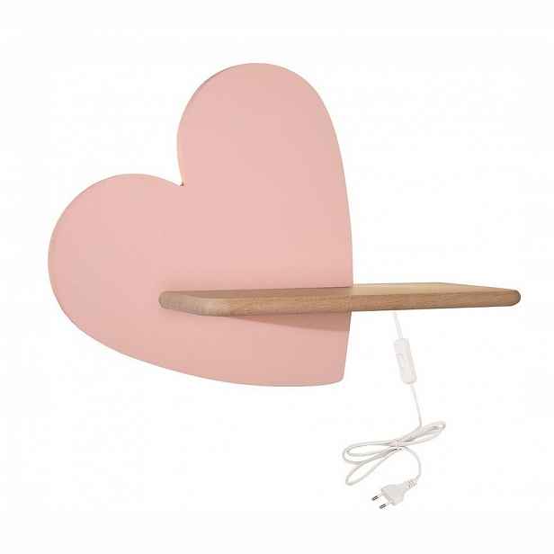 Nástěnná Led policová lampa 5W Heart Kids 21-84569 Candellux