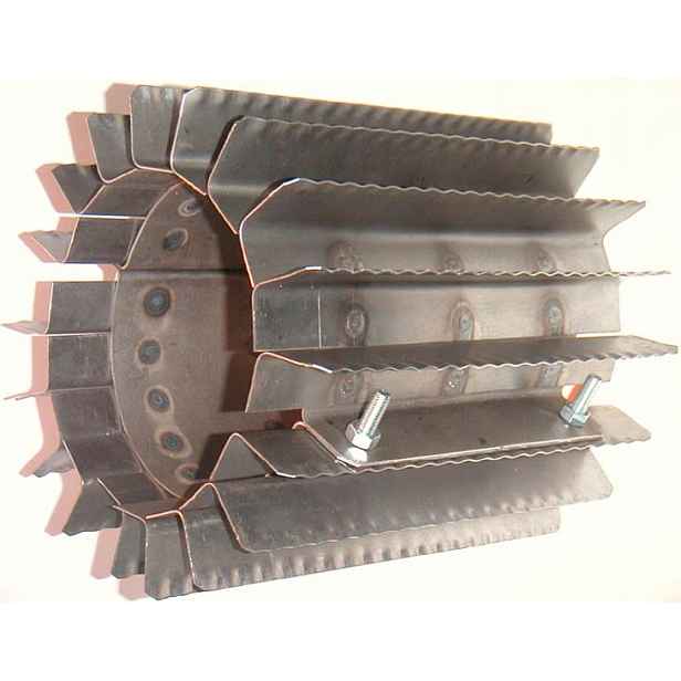 Radiátor výměník tepla ⌀ 160 mm/výška 250 mm, nasazovací a kroucený