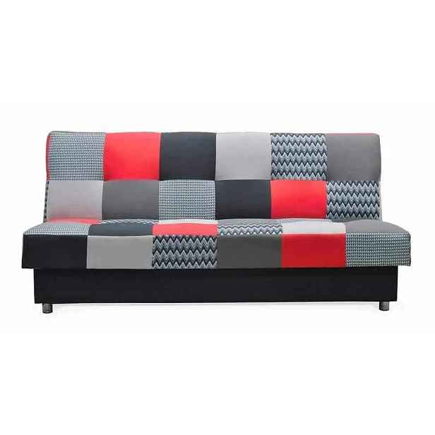 Casarredo Rozkládací pohovka ZIG-ZAG červená