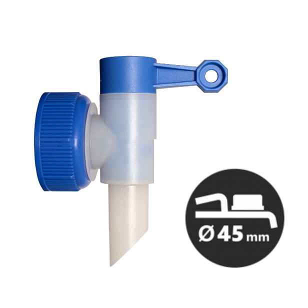 CLEAMEN Výpustný kohout na 5l kanystr (45mm) nový typ