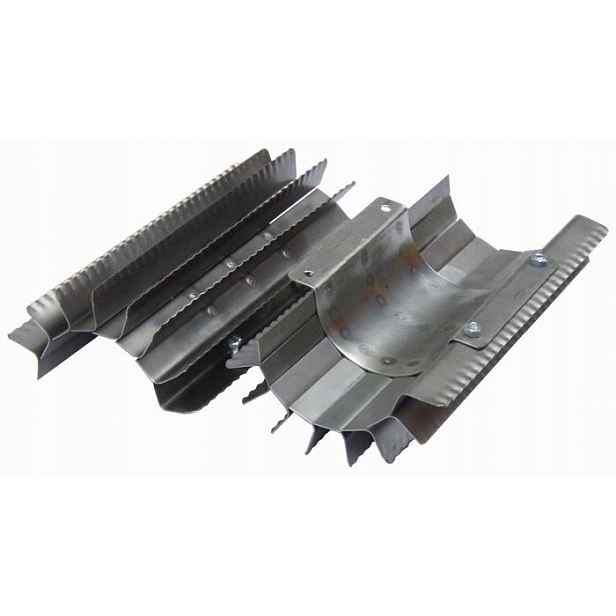 Radiátor výměník tepla ⌀ 120 mm/výška 370 mm, nasazovací a kroucený