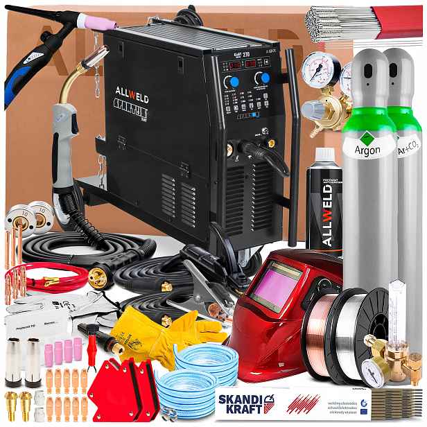 Spartus Easymig 270 400V 250A Synergie Tig Lift Mma Flux Igbt