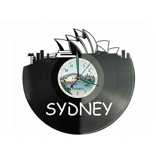 Sydney Město Austrálie Nápad na Dárek Nástěnná Dekorace z vinylové desky