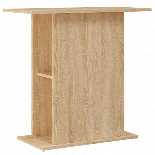 vidaXL Stojan na akvárium, dub sonoma, 75 x 36 x 72,5 cm, konstrukční dřevo