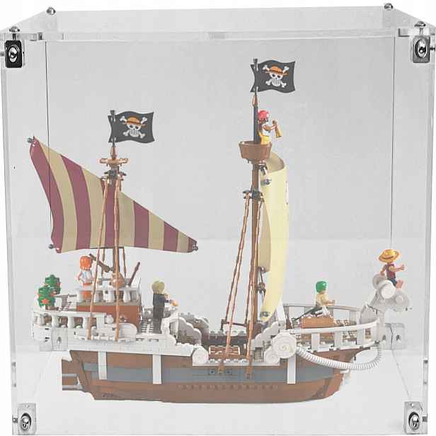 Vitrína Drewlandia pro stavebnici Lego 75639 Loď Going Merry