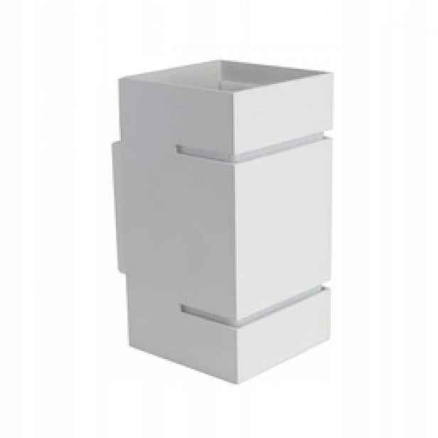 Squalla Lumo G9 Nástěnná Lampa 230V IP20 80x150 Bílá Čtvercová