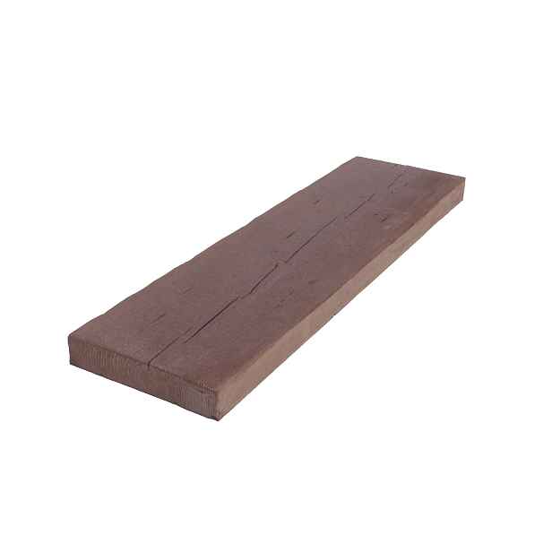 Dlažba betonová Presbeton BARK 7 reliéfní prkno hnědá 250×890×50 mm