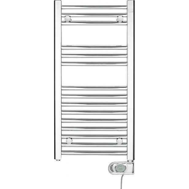 Radiátor trubkový elektrický Zehnder Aura PBECZ 500×906 mm 200 W chrom