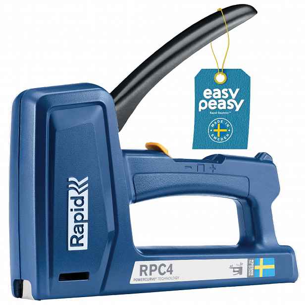 Ruční sešívačka Taker Rapid RPC4 Energy Saving podporuje 4 typy sponek