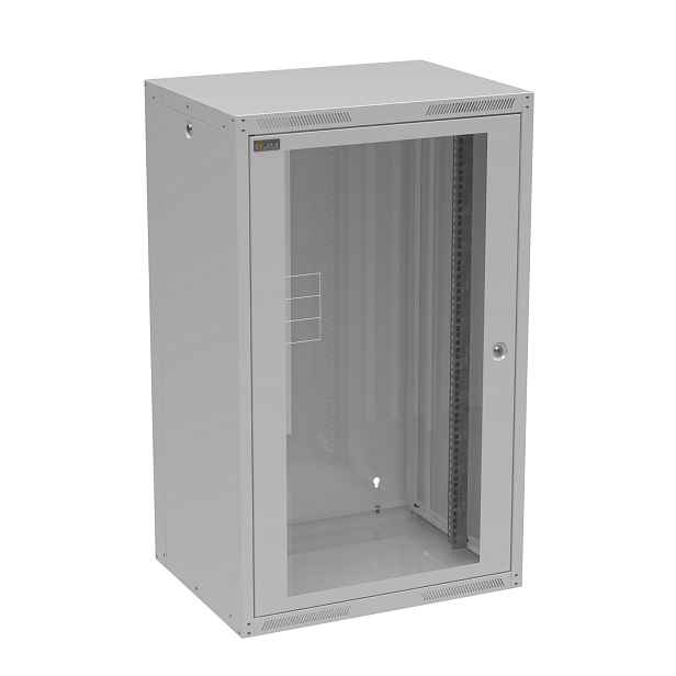 Rozvaděč datový nástěnný 19" Solarix GrandN DUO 20U skleněné dveře