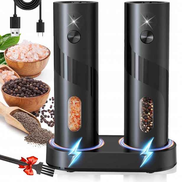 Elektrický Mlýnek Na Pepř A Sůl, Akumulátorový Usb, Univerzální Mlýnek