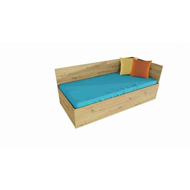 Kasvo BOR postel 90x200 dub artisan