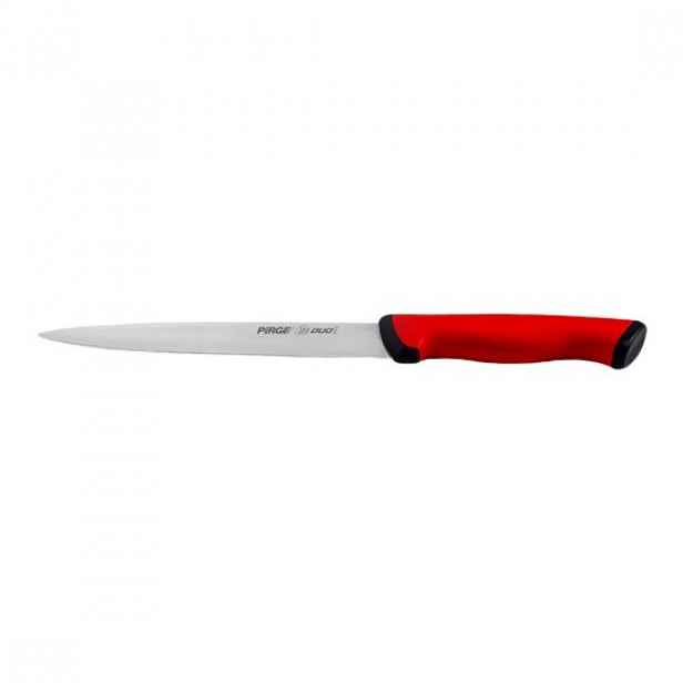 Krájecí nůž, 18 cm, "Duo", červený - Pirge