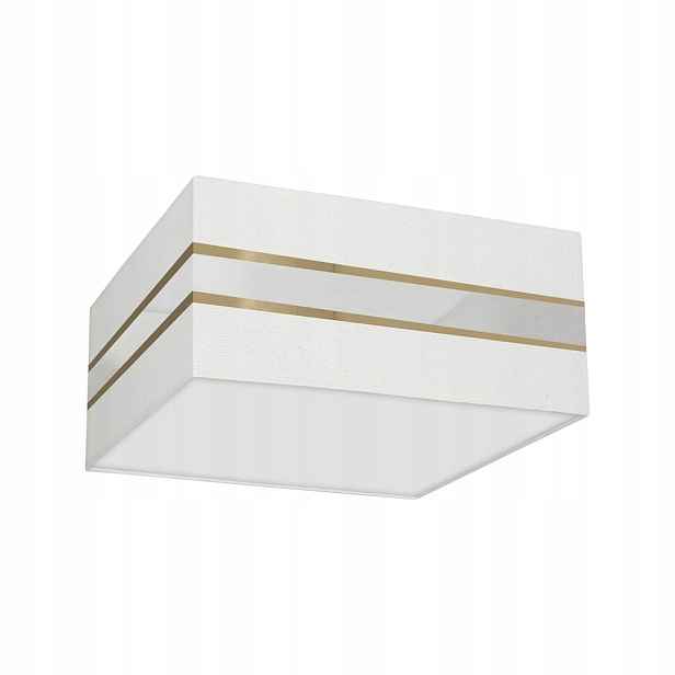 Stropní svítidlo Milagro Ultimo 2x60W E27 bílá čtvercová IP20