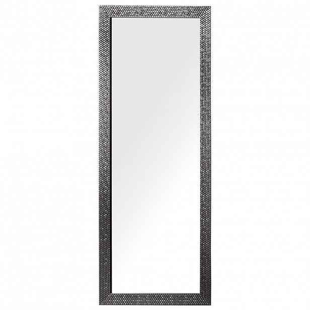 Beliani NÁSTĚNNÉ ZRCADLO stříbrné obdélníkové 50/130 cm Ajaccio