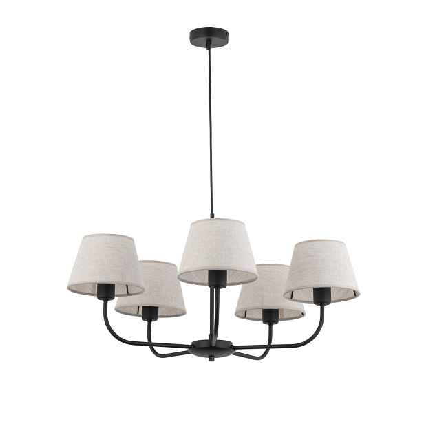 Lustr lampa látkové stínidlo Chicago Linien 3989
