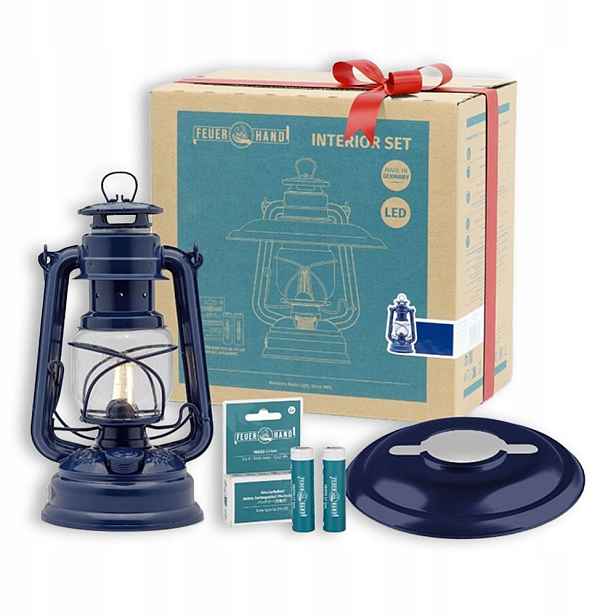 Sada s obrazovkou Petrolejová lampa Feuerhand 276